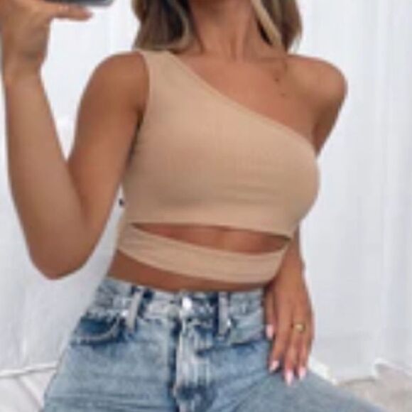 White Fox First Love Crop Top - Picture 1 of 3